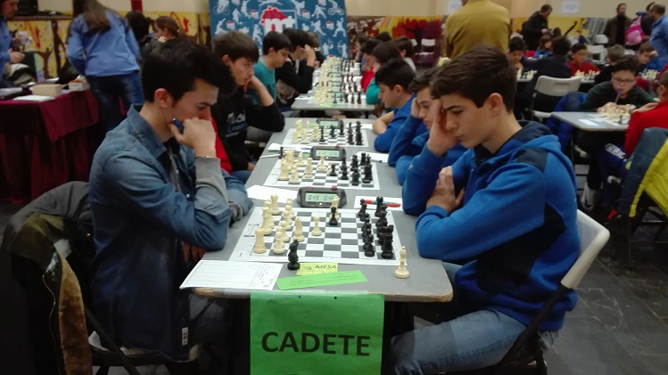 Torneo Cadete de ajedrez: deporte base